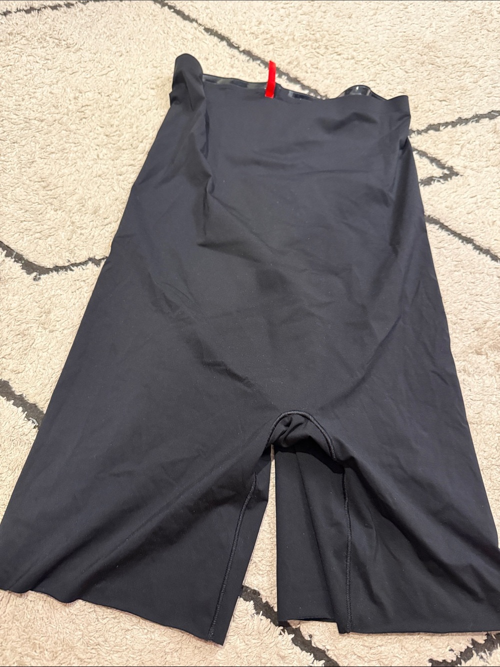 SPANX Black womens shapewear shorts